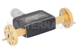 WR-15 Waveguide Continuously Variable Attenuator, 0 to 30 dB, From 50 GHz to 75 GHz, UG-385/U Round Cover Flange, Dial（图2）