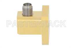 WR-28 UG-599/U Square Cover Flange to 2.92mm Female Waveguide to Coax Adapter Operating from 26.5 GHz to 40 GHz（图2）
