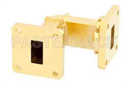 WR-62 Instrumentation Grade Waveguide E-Bend with UG-419/U Flange Operating from 12.4 GHz to 18 GHz（图2）