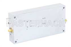 44 dB Gain, 8 Watt Psat, 0.5 MHz to 500 MHz, High Power LDMOS Amplifier, SMA Input, SMA Output, 42 dBm IP3, Class A/AB（图2）