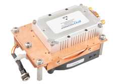 18 Watt GaN Power Amplifier with Integrated Heatsink and Cooling fan, 1000 MHz to 2500 MHz, Class AB, L & S Bands, 50% Efficiency, 28V, SMA（图2）