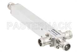 Low PIM 3 Way 4.3-10 Equal-Tapper High Power From 600 MHz to 2.7 GHz Rated at 300 Watts（图2）