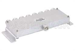 Low PIM 8 Way 4.1/9.5 Mini DIN Power Divider From 698 MHz to 2.7 GHz Rated at 30 Watts（图2）
