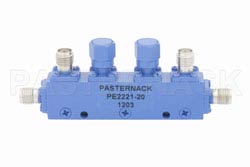 Dual Directional 20 dB SMA Coupler From 4 GHz to 8 GHz Rated to 50 Watts（图2）