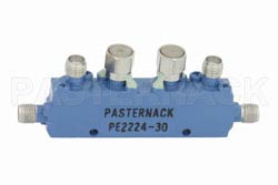 Dual Directional 30 dB SMA Coupler From 12.4 GHz to 18 GHz Rated To 50 Watts（图2）