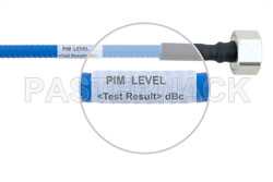 Plenum 4.1/9.5 Mini DIN Male to 7/16 DIN Male Low PIM Cable Using SPP-250-LLPL Coax , LF Solder（图2）