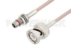 Slide-On BMA Plug Bulkhead to BNC Male Cable Using RG316 Coax（图2）