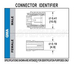 QMA Female Connector Solder Attachment Thru Hole PCB（图2）