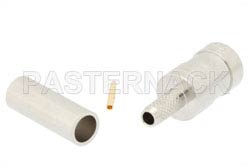 SMB Plug Connector Crimp/Solder Attachment for RG316-DS, RG188-DS（图2）