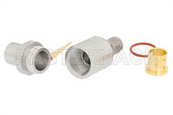 SMA Male Precision Connector Clamp/Solder Attachment for PE-P300LL（图2）