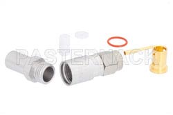SMA Male Precision Connector Clamp/Solder Attachment for PE-P142LL（图2）