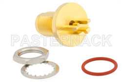 TNC Female Bulkhead Mount Connector Solder Attachment Edge Mount PCB, IP67 Rated（图2）
