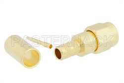 SMA Male Connector Crimp/Solder Attachment for LMR-200, PE-C200（图2）
