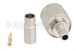 TNC Male Connector Crimp/Solder Attachment for RG122, RG58 Plenum, RG58-P（图2）