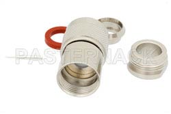 75 Ohm N Male Connector Clamp/Solder Attachment for RG11, RG144, RG216（图2）