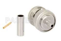 BNC Male Connector Crimp/Crimp Attachment for RG316-DS, RG188-DS, Up to 4 GHz（图2）