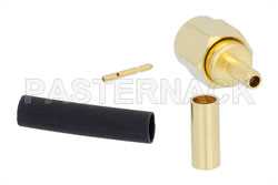 SMA Male Connector Crimp/Solder Attachment for RG174, RG316, RG188 Gold Plated（图2）