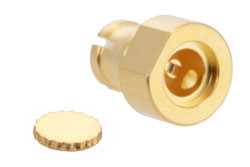 SMP Female Right Angle Connector Solder Attachment for PE-047SR, PE-SR047AL, PE-SR047FL, Up To 8 GHz（图2）