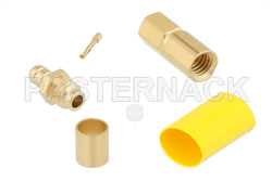 SSMC Plug Connector Crimp/Solder Attachment for RG188-DS, RG316-DS（图2）
