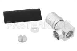 QMA Male Right Angle Connector Solder Attachment for SPP-250-LLPL, Low PIM（图2）