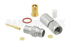 SMA Male Connector Clamp/Solder Attachment for PE-P160LL（图2）