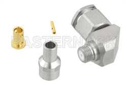 TNC Male Right Angle Connector Clamp/Solder Attachment for PE-P160LL（图2）