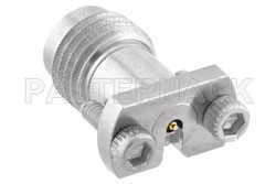 2.4mm Female Connector Clamp Attachment Vertical Launch PCB, Removable Microstrip Launch（图2）