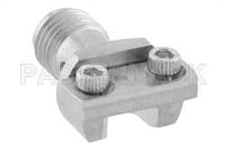 SMA Female Connector Clamp/Solder (Captive Contact) Attachment End Launch PCB, Microstrip/Coplanar Launch, 0.005 inch（图2）