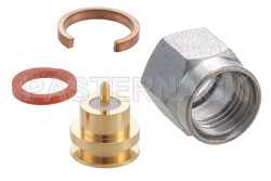 SMA Male Connector Solder Attachment for RG405, RG405 Tinned（图2）