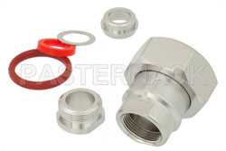 7/16 DIN Male Connector Clamp/Solder Attachment for RG393, RG214, RG225, RG215, RG8（图2）