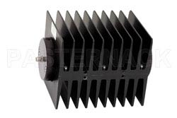 High Power 100 Watts RF Load Up To 2 GHz With SMA Female Input Square Body Black Anodized Aluminum Heatsink（图2）