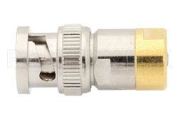 0.5 Watt RF Load Up to 1,000 MHz with 75 Ohm BNC Male Nickel Plated Brass（图2）