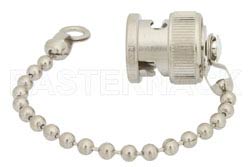 BNC Male Shorting Dust Cap With 4 Inch Chain（图2）