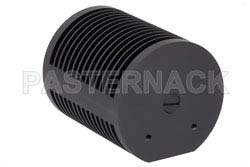 25 Watt RF Load Up To 18 GHz With N Female Input Round Body Black Anodized Aluminum Heatsink（图2）