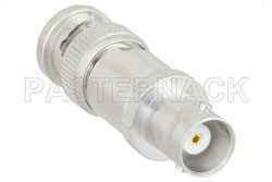 2 Watt Feed-Thru Load Up to 1,000 MHz with BNC Male to Female Tri-Metal Plated Brass（图2）