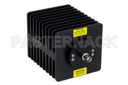 20 dB Fixed Attenuator, BNC Male To BNC Female Directional Black Anodized Aluminum Heatsink Body Rated To 100 Watts Up To 1000 MHz（图2）