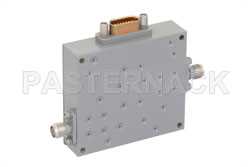 Voltage Variable PIN Diode Attenuator, 0 to 60 dB, 6 GHz to 12 GHz, SMA, 15-Pin D-Subminiature Control（图2）