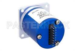 SP6T Electromechanical Relay Normally Open Switch, DC to 26.5 GHz, up to 250W, 28V TTL, SMA（图2）