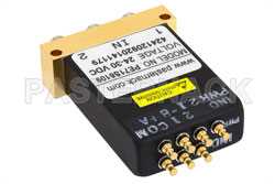 SPDT Electromechanical Relay Latching Switch, DC to 40 GHz, 10W, 28V Indicators, TTL, Self Cut Off, Diodes, 2.92mm（图2）