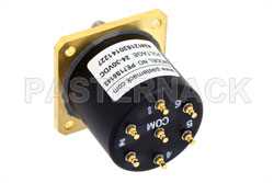 SP6T Electromechanical Relay Normally Open Switch, DC to 40 GHz, 3W, 28V, 2.92mm（图2）