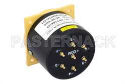 SP6T Electromechanical Relay Latching Switch, DC to 40 GHz, 3W, 28V Self Cut Off, Reset, Diodes, 2.92mm（图2）