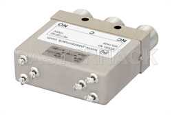 SPDT Electromechanical Relay Failsafe Switch, DC to 12.4 GHz, 160W, 12V Indicators, TTL, Diodes, N（图2）