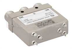 SPDT Electromechanical Relay Failsafe Switch, DC to 12.4 GHz, 160W, 28V Indicators, TTL, Diodes, N（图2）