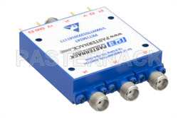 Absorptive SP3T PIN Diode Switch Operating From 12 GHz to 18 GHz Up to 0.1 Watts (+20 dBm) and Field Replaceable SMA（图2）