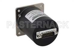 SP6T Electromechanical Relay Normally Open Switch, Terminated, DC to 26.5 GHz, up to 90W, 28V, SMA（图2）