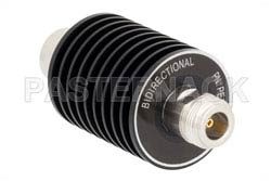 10 dB Fixed Attenuator, N Male to N Female Black Anodized Aluminum Heatsink Body Rated to 10 Watts Up to 3 GHz（图2）