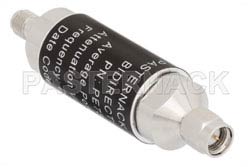 15 dB Fixed Attenuator, SMA Male To SMA Female Black Anodized Aluminum Heatsink Body Rated To 5 Watts Up To 3 GHz（图2）