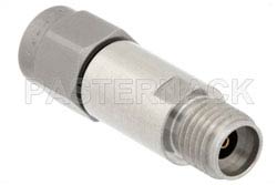 1 dB Fixed Attenuator, 2.92mm Male to 2.92mm Female Passivated Stainless Steel Body Rated to 2 Watts Up to 40 GHz（图2）