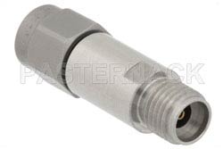 7 dB Fixed Attenuator, 2.92mm Male to 2.92mm Female Passivated Stainless Steel Body Rated to 2 Watts Up to 40 GHz（图2）