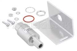 Type N F/M In/Out Bulkhead Coax RF Surge Protector, 698MHz - 2.7GHz, DC Block, 500W, IP67, 40kA, Filter with Bracket（图2）